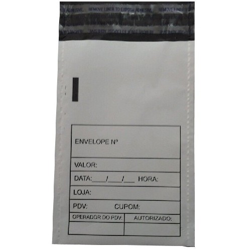 Produto envelope de sangria