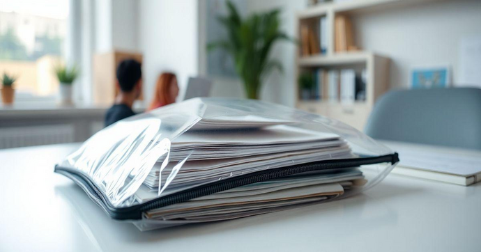 Envelope plástico com fecho: Praticidade e Segurança