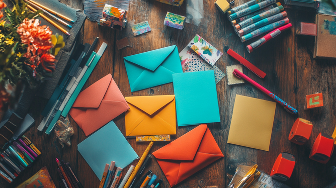 Envelopes Coloridos: 7 Ideias Criativas para Usar Hoje