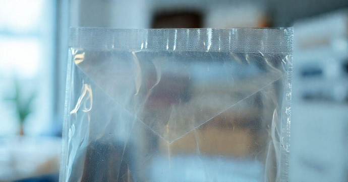 Envelope Plástico Transparente Auto Adesivo