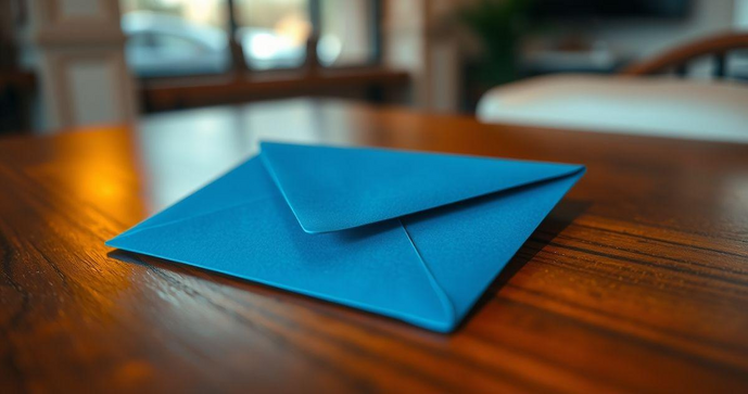 Envelope azul é uma escolha elegante e versátil para diversas ocasiões. Descubra como utilizá-lo de forma criativa.