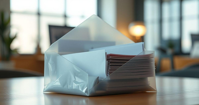 Envelope transparente é ideal para organização e apresentação. Descubra suas vantagens e como utilizá-lo de forma eficaz.