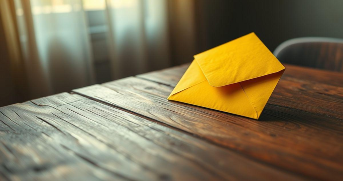 Envelope amarelo é a escolha perfeita para destacar suas correspondências e surpreender seus destinatários