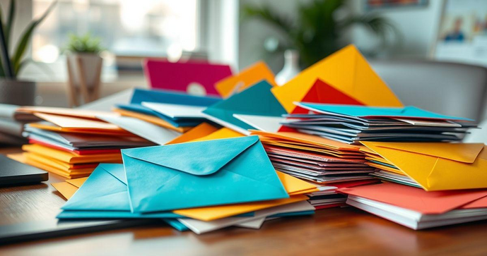 Envelope com adesivo transforma suas correspondências em mensagens especiais