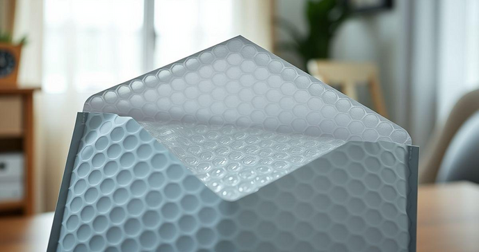 Envelope com plástico bolha interno é a solução ideal para proteção de encomendas